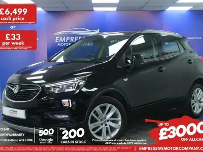Used Vauxhall Mokka X Active 140 HP (102 kW) 2016 Black SUV