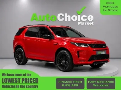 Used Land Rover Discovery Sport SE Dynamic 204 HP (150 kW) 2021 Red SUV