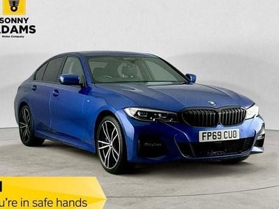 Blue Used 2019 BMW 330e M Sport Sedan | £13,490 (Fair price)