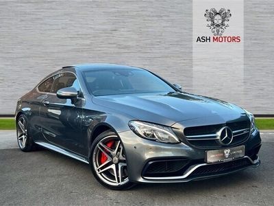 used Mercedes C63 AMG C Class 4.0V8 BiTurbo AMG S - DRIVING ASSISTANCE PACKAGE - CARBON INTERIOR PACKAGE - FULL MB HISTORY Coupe