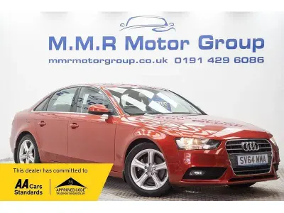 Used Audi A4 Comfort 163 HP (119 kW) 2014 Red Sedan