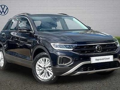 Used VW T-Roc Life 150 HP (110 kW) 2022 Black SUV