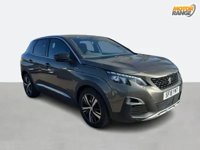 Used Peugeot 3008 GT-line 2018 Grey SUV
