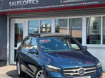 Used Mercedes B180 Premium Plus 116 HP (85 kW) 2019 Blue MPV