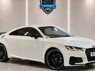 Used Audi TT Black Edition 245 HP (180 kW) 2021 White Coupe