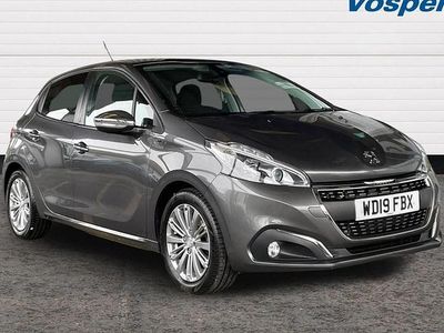 Grey Used 2019 Peugeot 208 Signature Sky Hatchback | £7,626 (Super price)