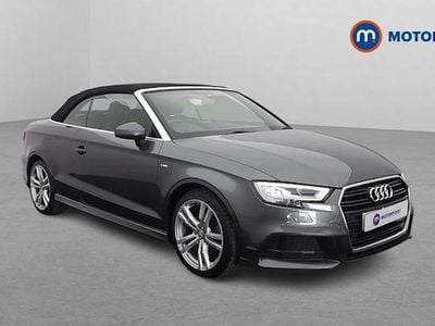 Begagnad Audi A3 Cabriolet S-Line 150 HK (110 kW) 2019 Grå Cab