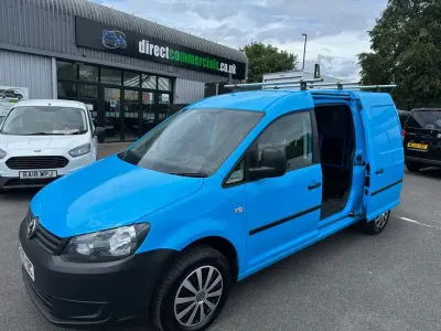 Used VW Caddy Startline 102 HP (75 kW) 2015 Blue MPV