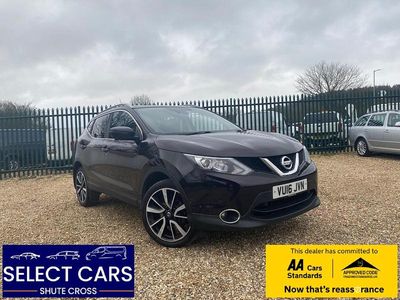 Used Nissan Qashqai Tekna 130 HP (95 kW) 2016 Black SUV