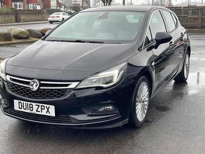 Used Vauxhall Astra Elite 150 HP (110 kW) 2018 Black Hatchback