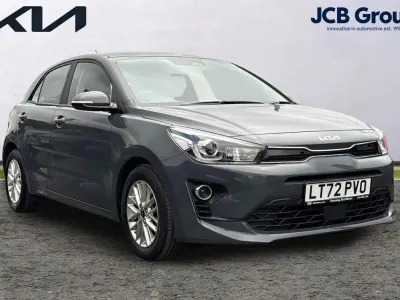 Used Kia Rio 99 HP (72 kW) 2022 Grey Hatchback