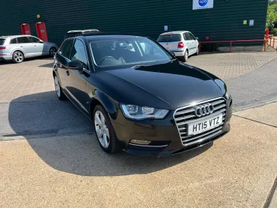 Used Audi A3 Sportback Sport 2015 Black Hatchback