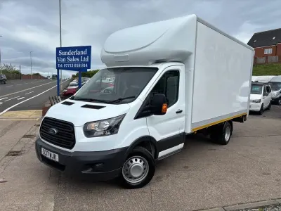 Begagnad Ford Transit S 2017 Vit Cab