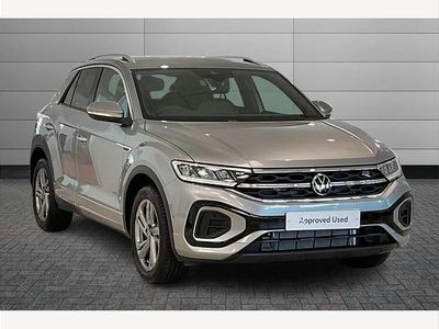 Pyrite silver Used 2025 VW T-Roc R-line SUV | £26,895 (Fair price)