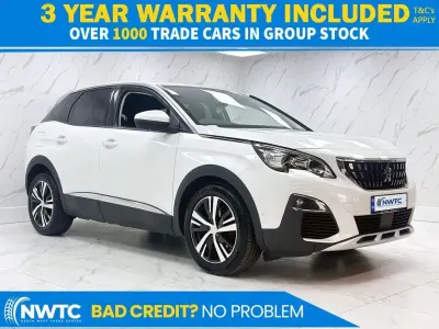 Used Peugeot 3008 Allure 120 HP (88 kW) 2017 White SUV
