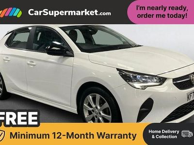 Used Vauxhall Corsa Design Edition 75 HP (55 kW) 2023 White Hatchback