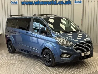 Begagnad Ford Tourneo Custom Titanium 130 HK (95 kW) 2020 Blå Van