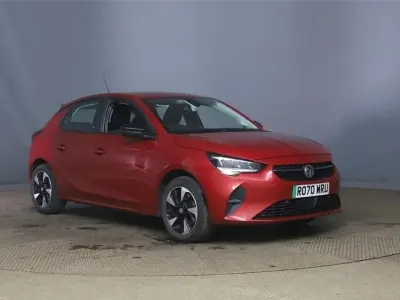 Used Vauxhall Corsa-e 100 kW (136 HP) 2020 Red Hatchback