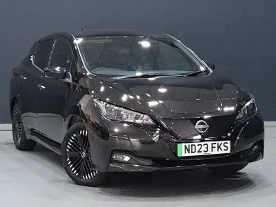 Used Nissan Leaf N-Connecta 110 kW (150 HP) 2023 Black Hatchback