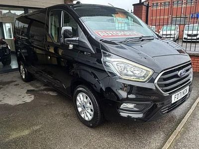 Used Ford Transit Custom Limited 130 HP (95 kW) 2022 Black Van