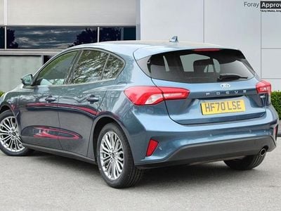 Used Ford Focus Titanium X 2020 Chrome blue Hatchback