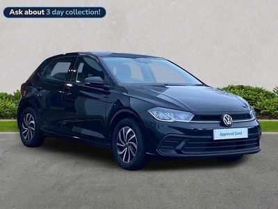Black Used 2024 VW Polo Life Hatchback | £16,829 (Fair price)