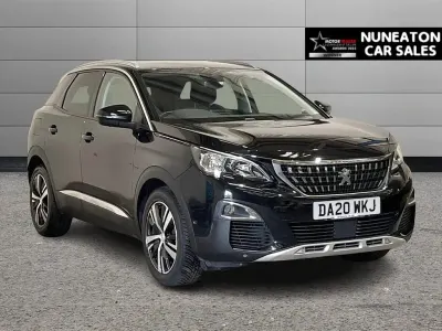 Second-hand Peugeot 3008 Allure 130 CP (95 kW) 2020 Negru SUV