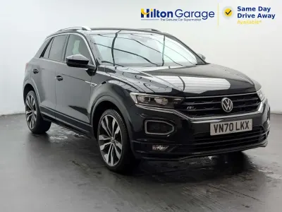 Używany VW T-Roc R-line 150 KM (110 kW) 2020 Czarny SUV