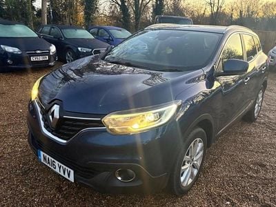 Blue Used 2016 Renault Kadjar Dynamique SUV | £4,495 (Fair price)