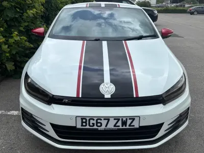 Used VW Scirocco R-line 184 HP (135 kW) 2017 White Coupe