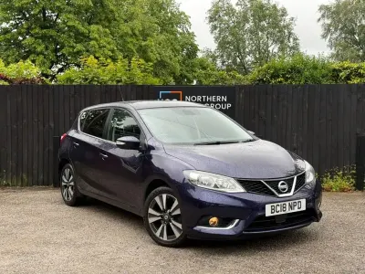Used Nissan Pulsar N-Connecta 115 HP (84 kW) 2018 Blue Hatchback