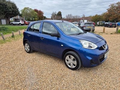 Blue Used 2014 Nissan Micra Visia Hatchback | £2,995 (Fair price)