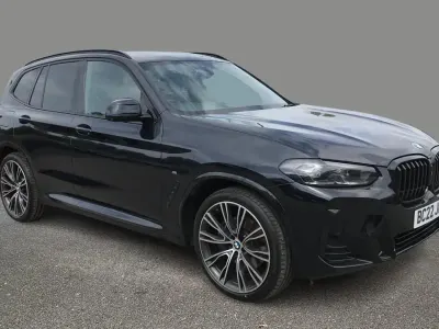 Begagnad BMW X3 M Sport 184 HK (135 kW) 2022 Svart SUV