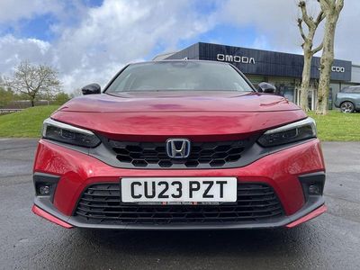 Used Honda Civic Sport 181 HP (133 kW) 2023 Red Hatchback