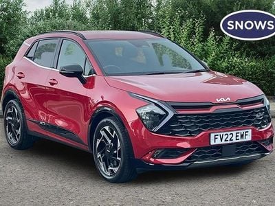Used Kia Sportage GT-Line 180 HP (132 kW) 2022 Red SUV