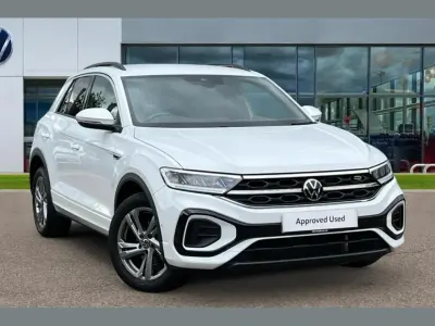 Used VW T-Roc R-line 150 HP (110 kW) 2023 White SUV