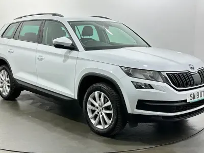 Used Skoda Kodiaq SE 150 HP (110 kW) 2019 White SUV