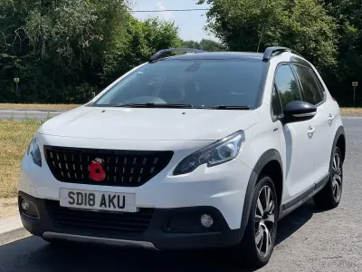 Used Peugeot 2008 GT-line 2018 White SUV