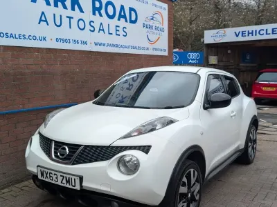 Gebraucht Nissan Juke N-TEC 110 PS (80 kW) 2013 Weiß SUV