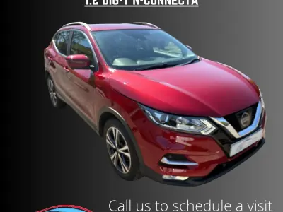 Used Nissan Qashqai N-Connecta 115 HP (84 kW) 2017 Red SUV