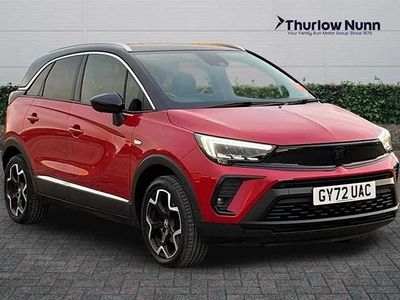 Red Used 2022 Vauxhall Crossland Ultimate SUV | £13,146 (Fair price)