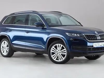 Usado Skoda Kodiaq SE L 150 CV (110 kW) 2020 Azul SUV
