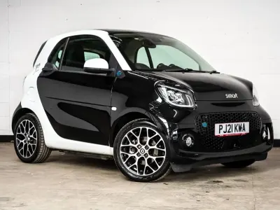 Used Smart ForTwo Electric Drive Prime Exclusive 60 kW (82 HP) 2021 Black Coupe