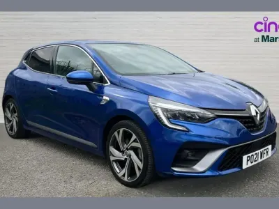 Used Renault Clio RS Line 138 HP (101 kW) 2021 Blue Hatchback