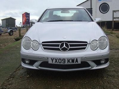 Used Mercedes CLK220 2009 Silver Coupe