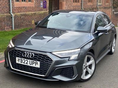 Used Audi A3 S-Line 150 HP (110 kW) 2022 Grey Sedan