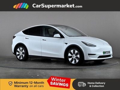 White Used 2022 Tesla Model Y Long Range AWD SUV | £23,797 (Fair price)