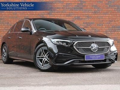 Begagnad Mercedes E220 AMG line 2025 Svart Sedan