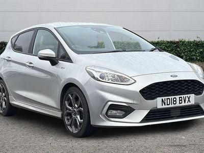 Used Ford Fiesta ST-Line X 140 HP (102 kW) 2018 Silver Hatchback