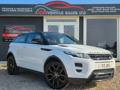 Used Land Rover Range Rover evoque Dynamic 2013 White SUV
